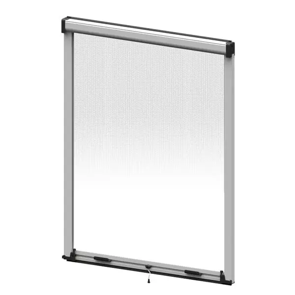 Mosquitera enrollable vertical en ventana